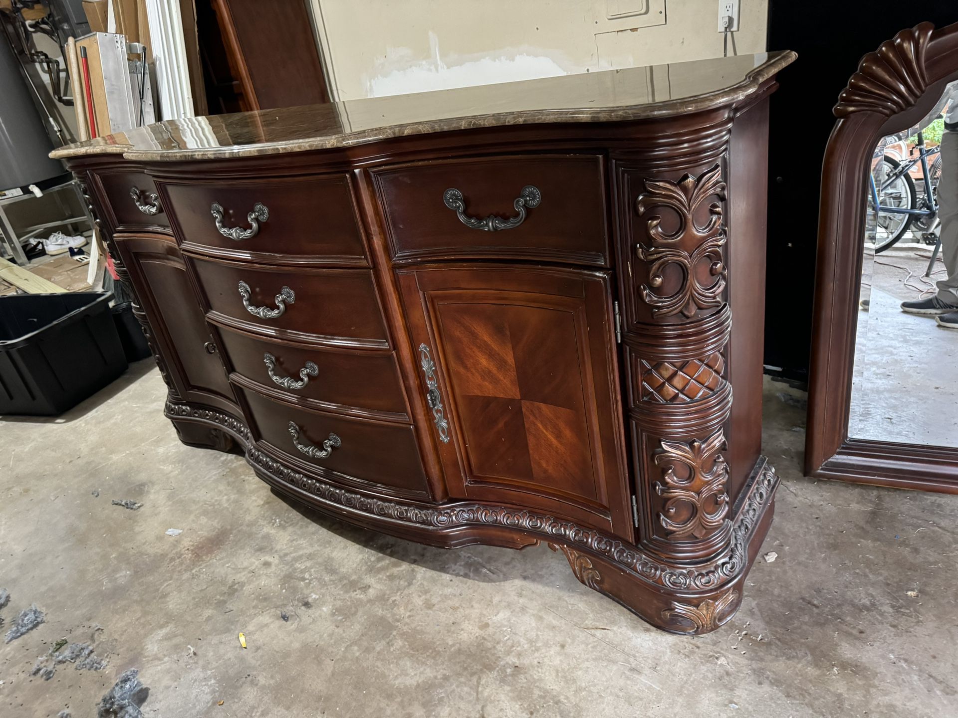 Wood Dresser/Vanity