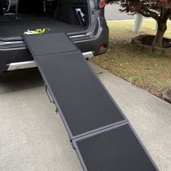 74'' L & 20'' W Longest Dog Ramp for Car - Extra Wide, up to 250 lbs