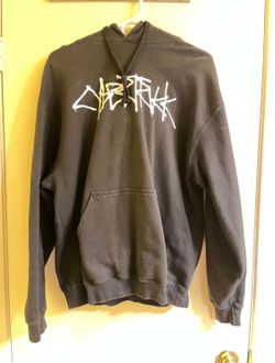Tesla Cybertruck Graffiti Hoodie, Men’s size Large