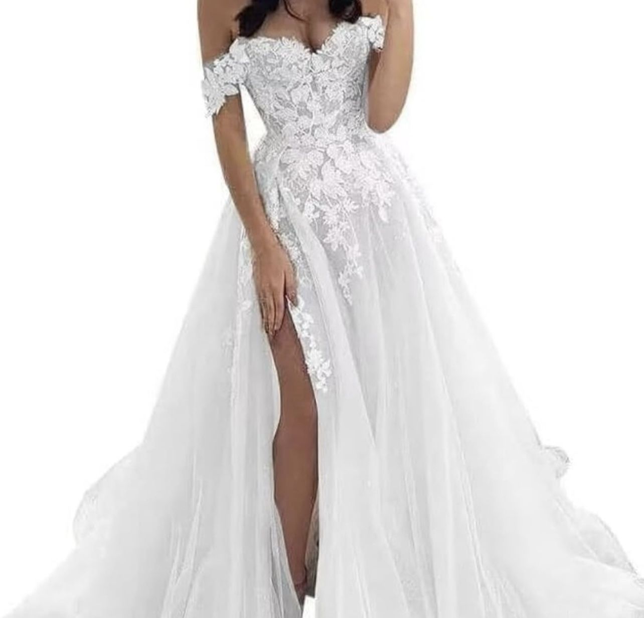 Brand New Off Shoulder Wedding Dress