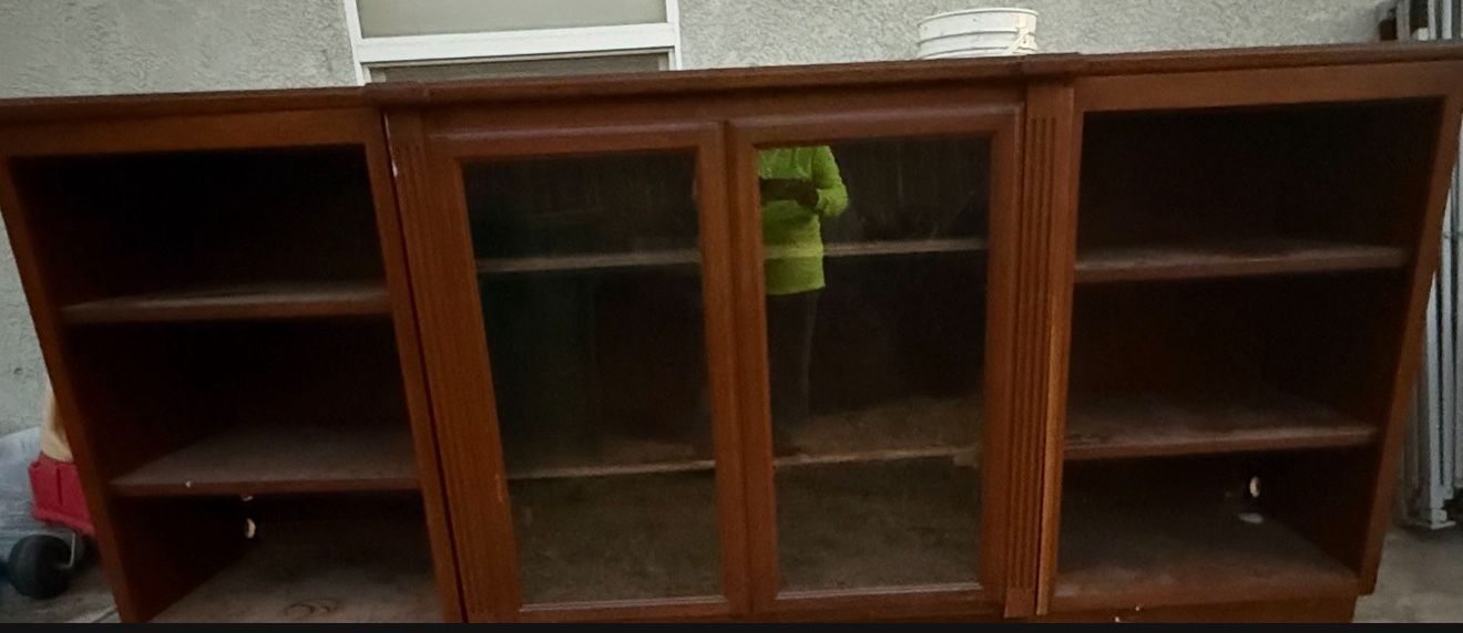 Free  Free Free Solid Wood Entertainment Glass And Wood Doors  