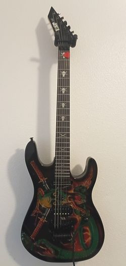 Esp skulls and snakes  2024 George Lynch guitar .