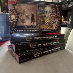 Pokemon Destined Rivals: Cynthia’s Garchomp EX Premium Collection