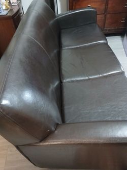 Leather couch