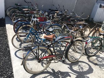 Schwinn Phantom’s Hornet’s Panther’s Cruiser’s 5 Indian Prewar Straight Bar Deluxe 7 Tri ......