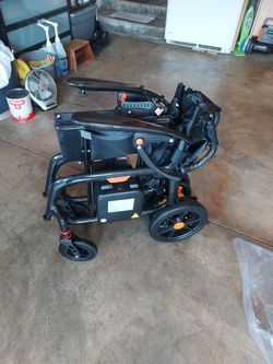 FREEWINK Electric Wheelchair Dual Battery 28 Mile Range