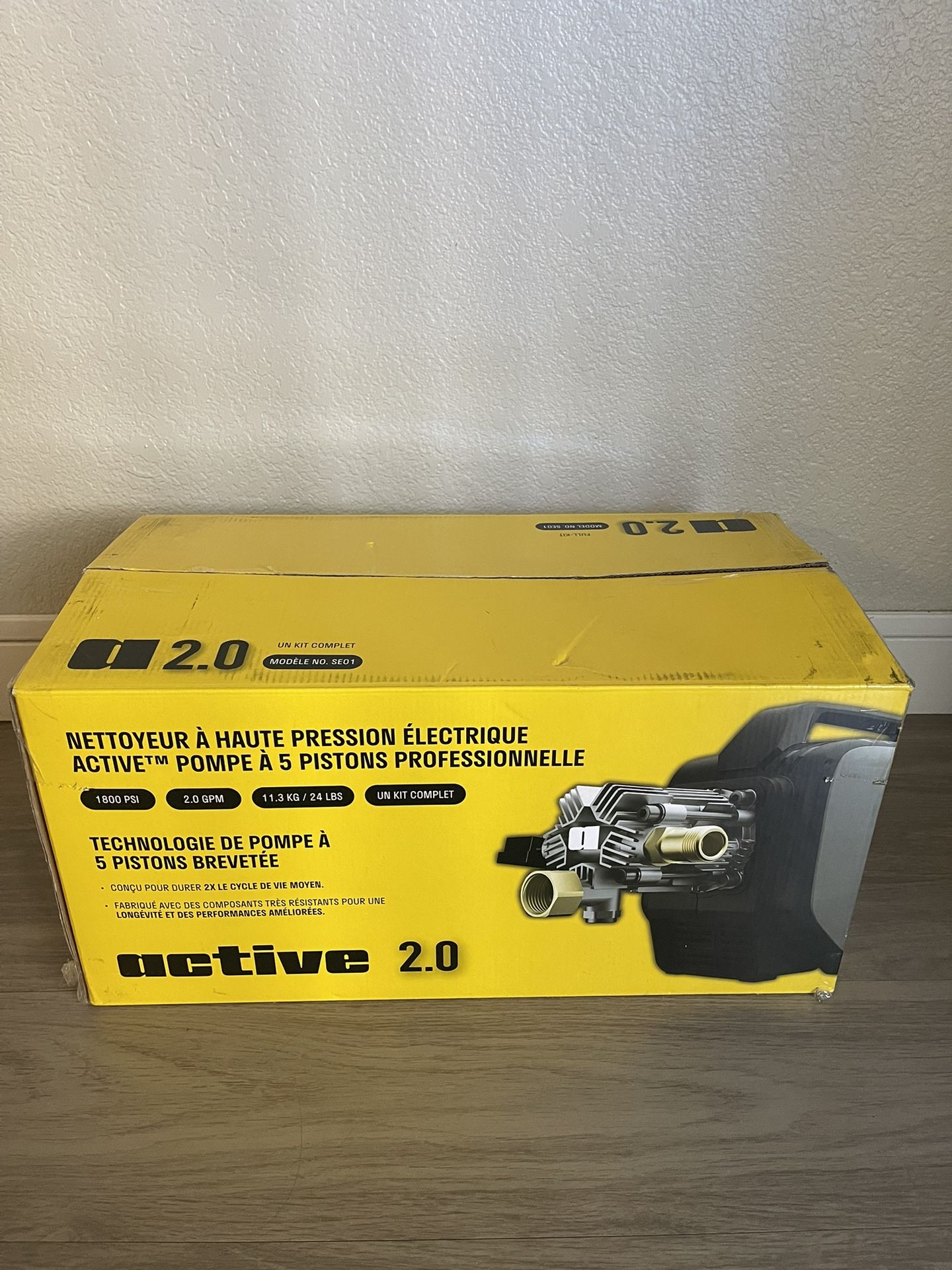 ACTIVE 2.0 Electric Pressure Washer