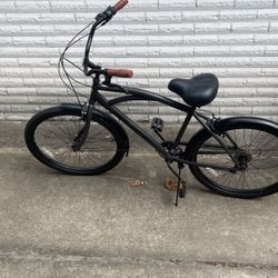 Kent Bayside Cruiser Bike, 26" Wheels, Adults Ages 13+, Gray