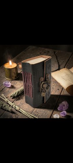 3"Leather Handmade Miniature Journal Pocket Diary Antique Blank Writing Notebook. The selected region features a vintage-style leather notebook or jou