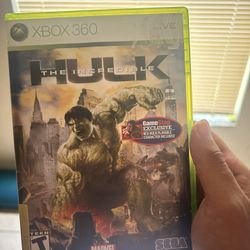 The Incredible Hulk (GameStop exclusive red hulk included) Xbox360