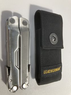 LEATHERMAN, Rebar Multitool with Premium Replaceable Wire Cutters and Saw, Stainless Steel with Nylon Sheath