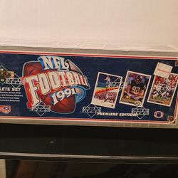 1991 Upper Deck NFL Football 700 Card Factory Sealed Box Set - Premiere Edition