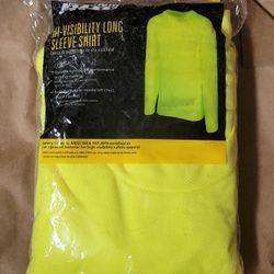Maximum Safety Hi-Visibility Long Sleeve Shirt 
