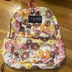 Jansport Superbreak One Multi Donuts Backpack 