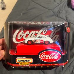 Coca-Cola Brand Match Box Collectibles “1958 PORSCHE 356A Coupe”