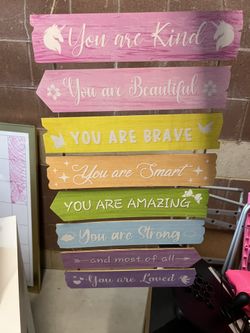 Affirmation Wall Decor