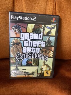 Grand Theft Auto San Andreas PlayStation 2 (read The Description)