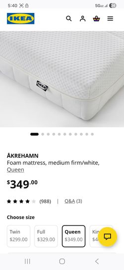 IKEA mattress Free Queen size Pickup 92104