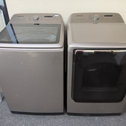 Samsung Washer And Samsung Electric Dryer 