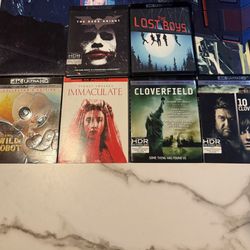 6 4k Blu Ray Movies