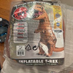 Trex Costume With Baby Dinosaur 