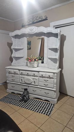 Real Wood Dresser Farmhouse Size 63WIDE  / 73H