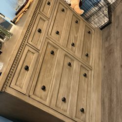 Pottery Barn Gray Wash Dining Room Set