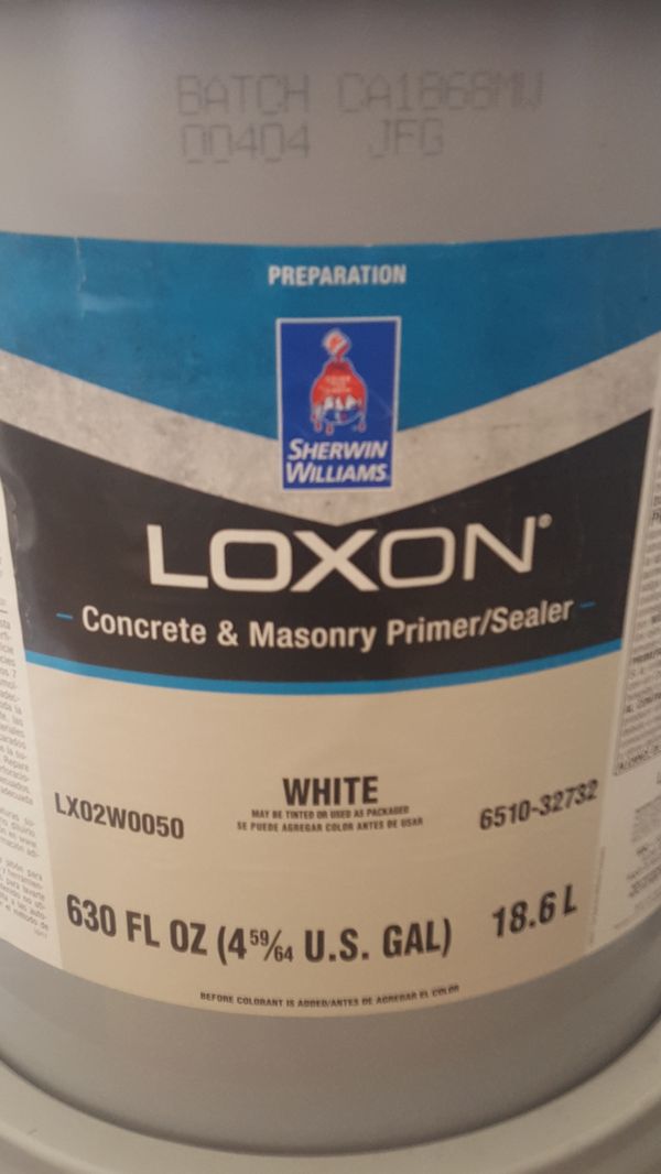 L0xon Concrete & Masonry primer interior exterior latex for Sale in