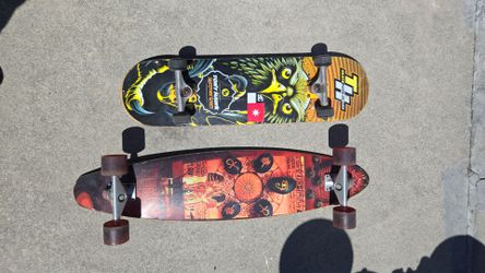 2 skateboards combo