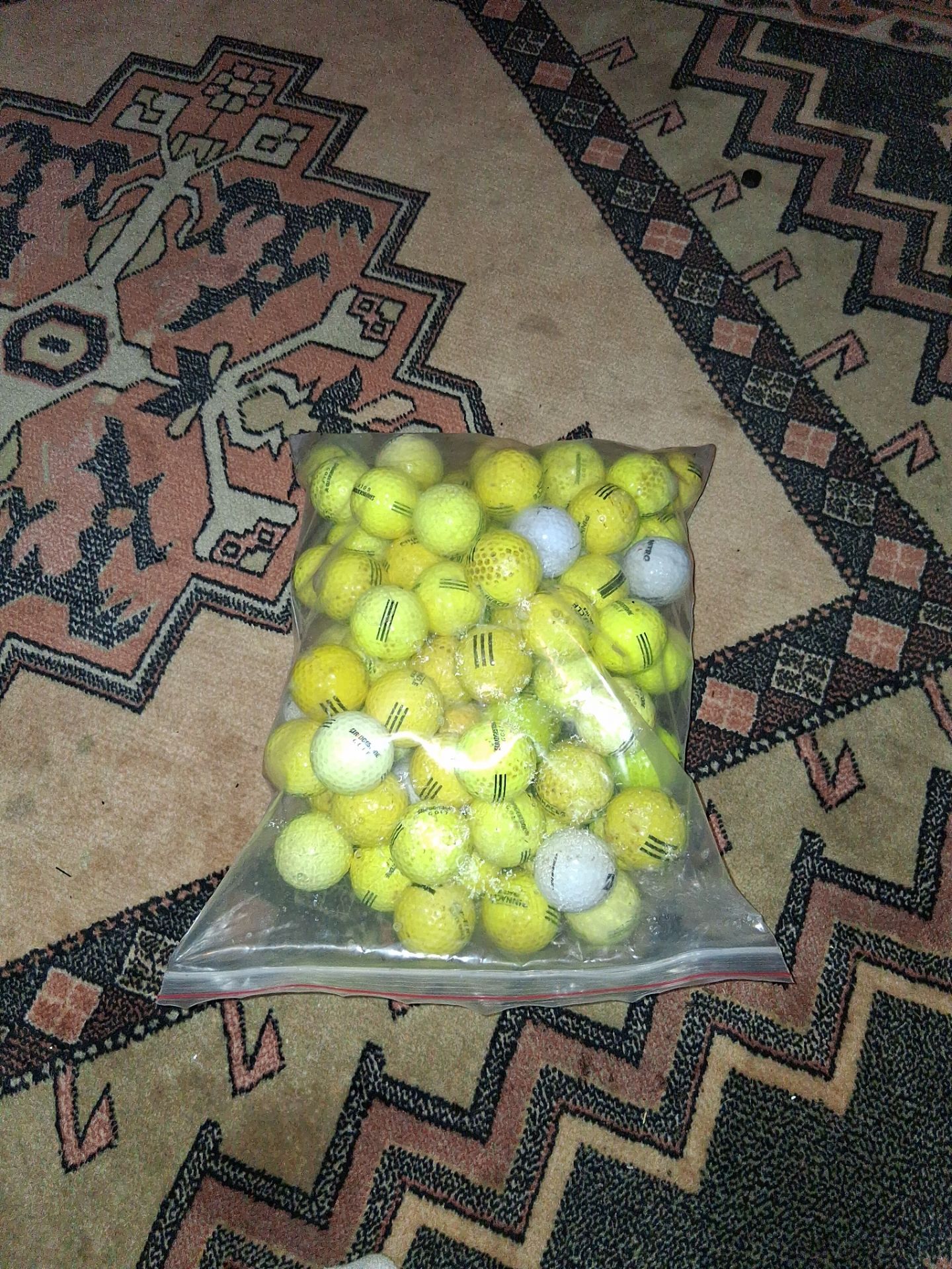 100 + golf balls clean