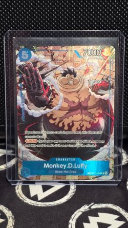 Monkey D Luffy OP11 - 058 (TR) Carrying On His Will Foil Uc OP-13 TCG