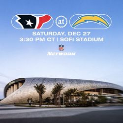 Texans at Chargers