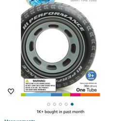 Inflatable 36" Giant Tire Tubes for Swimming Pool/Lake/Ocean