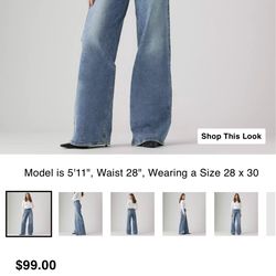 Levi’s 728 Wide Leg Jean