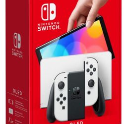 Nintendo Switch OLED White Joy con