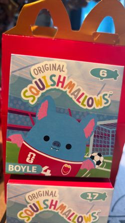 McDonald’s toys original squishmallows