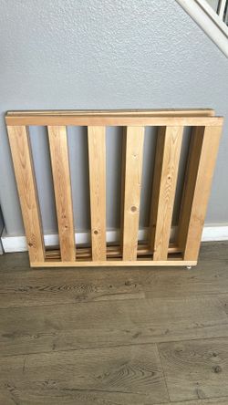 Wood fence gate kid dog 5’ width x2’ can foldable 3