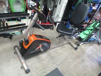 Used Exerpeutic 1500XL Magnetic Recumbent Exercise Bike