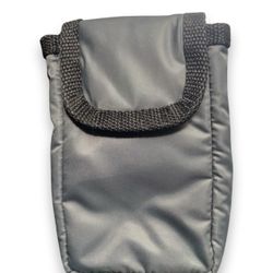 Small Gray Travel Pouch 3.5x5.5