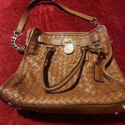 Michael Kors Leather Hamilton