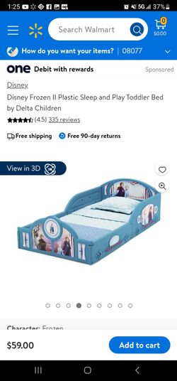 Frozen Toddler Bed 