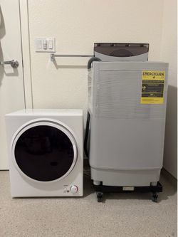Giantex Portable Washing Machine & Costway Compact Dryer Set $400 OBO