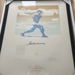 Ted Williams Signed Print (Carlo Beninati ) HC-G 6/29