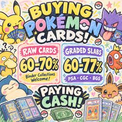 Buying Pokemon Cards / SLABS / RAW / SEALED