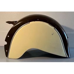 Vintage Indian Motorcycle Chief Chieftain Rear Wheel Cover Fender Two Tone RARE