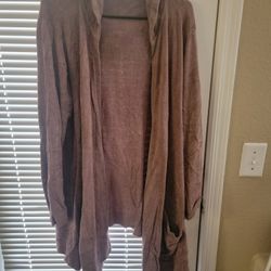 Brand new Barefoot dreams cozy chic ultra lite with hoodie