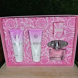 Versace Bright Crystal 3oz Set $85