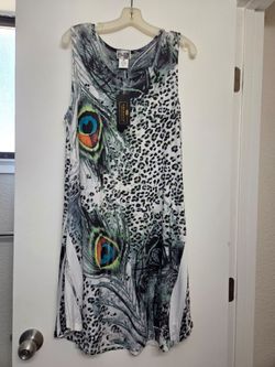 Peacock dress