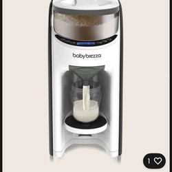 Baby Brezza Formula Pro Advanced Automatic Dispenser, Custom Temp, White/Black