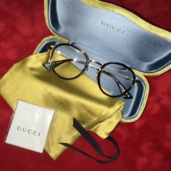 Gucci Havana Unisex Eyewear 